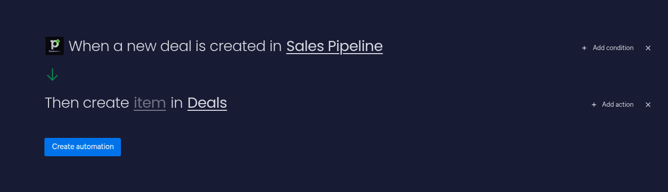 Set up the sales pipeline and board in the PipedrivePlus app